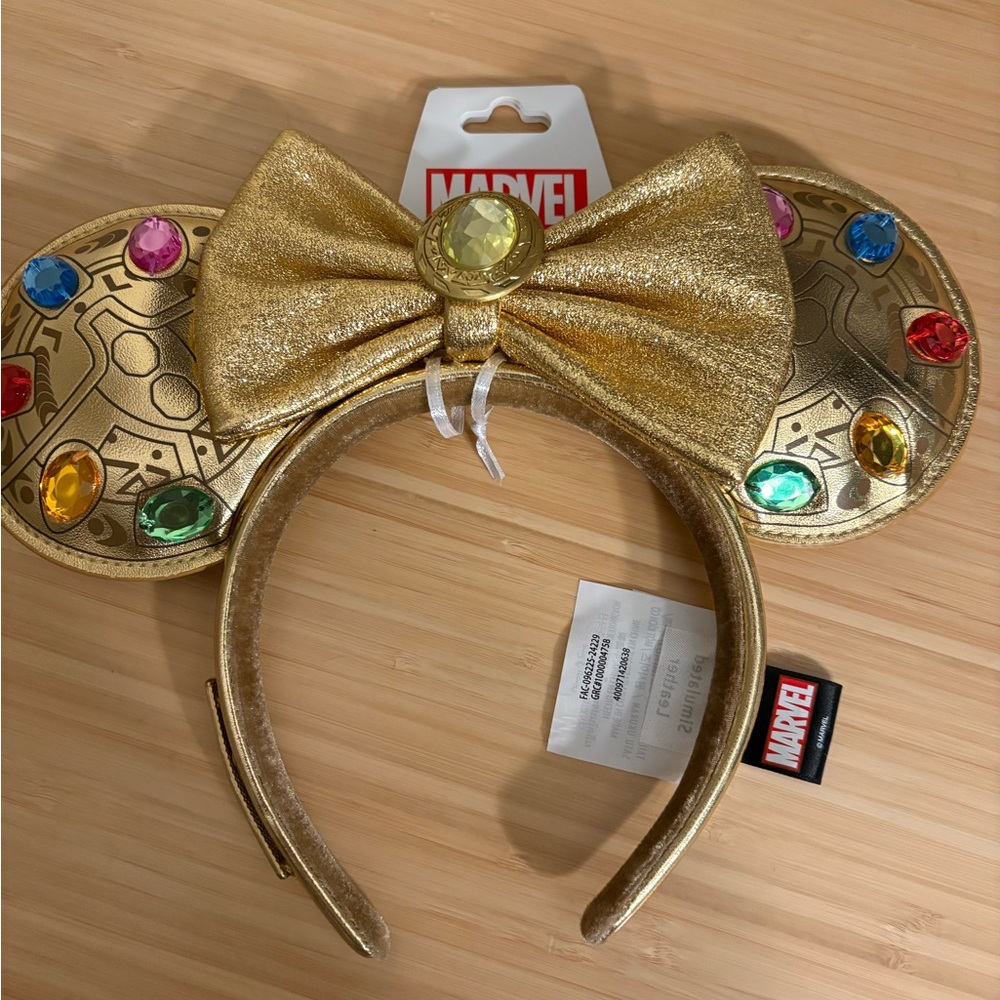 Marvel Gold Infinity Stone Minnie Ears